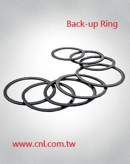 橡胶背托环﹒Back-Up Ring<br>搭配 AS O环用