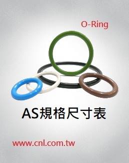 O-Ring AS规格尺寸表